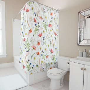 Rideaux De Douche Le Meadow Fleur sauvage scandinave