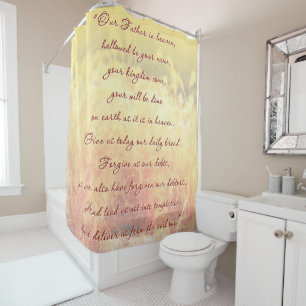 Rideaux De Douche Le Notre Père