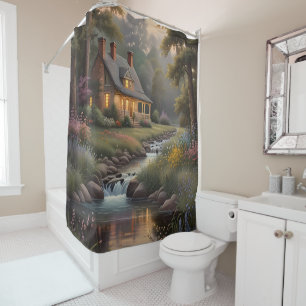 Rideaux De Douche Le paradis des bois : une retraite paisible dans l