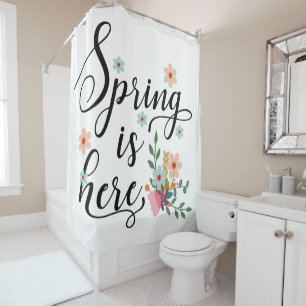 Rideaux De Douche le printemps est là