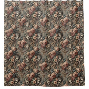 Rideaux De Douche Le Velvet Crash - Gothique Victorien Design