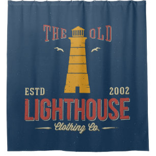 Rideaux De Douche Le vieil habillement Cie. de phare