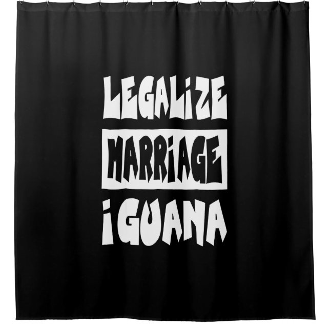 Rideaux De Douche Legalize marriage (Devant)