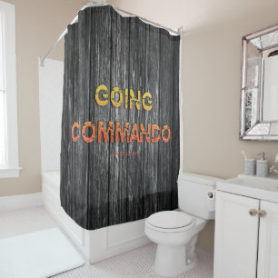 Rideaux De Douche L'énergie brute de SlipperyJoe's en mode commando
