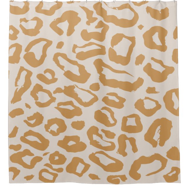 Rideaux De Douche Leopard Cat Art Animal Art Amoureux des animaux Ar (Devant)