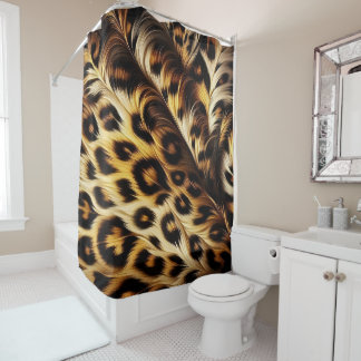Rideaux De Douche Leopard Chic : Un Duvet élégant pour chaque chambr