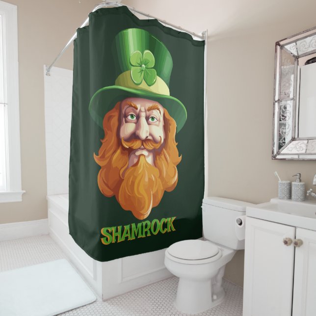 Rideaux De Douche Leprechaun Hideaway (En situation)