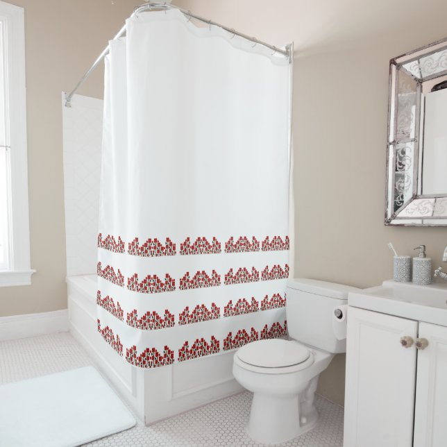 Rideaux De Douche Les arts et les métiers se sont levés dans le (En situation)