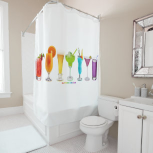 Rideaux De Douche Les cocktails alcoolisés de SlipperyJoe pour la co
