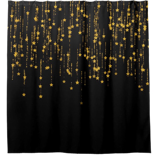 Rideaux De Douche Les étoiles d'or (Devant)