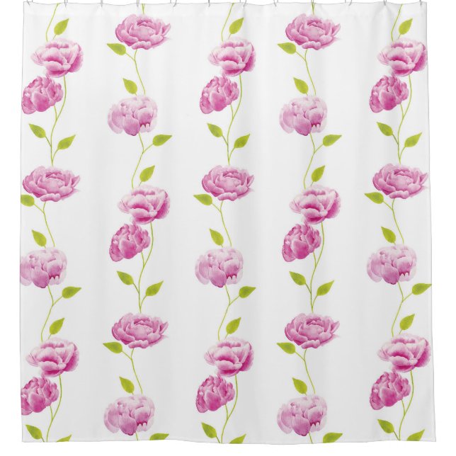 Rideaux De Douche Les pivoines de l'Orangerie (Devant)