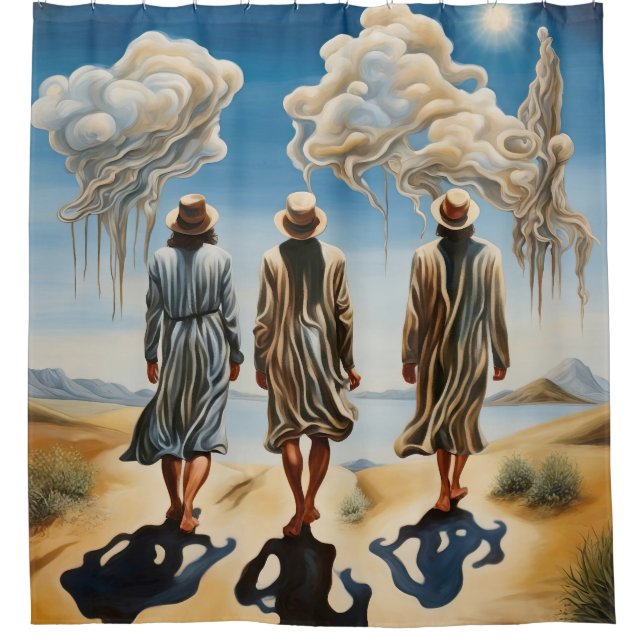 Rideaux De Douche Les Trois Sages (Devant)