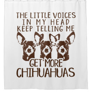 Rideaux De Douche Les voix de Littles obtiennent plus de chiwawas