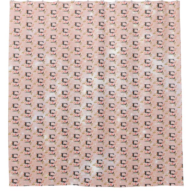 Rideaux De Douche Letter E (Devant)