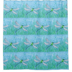 Rideaux De Douche libellule