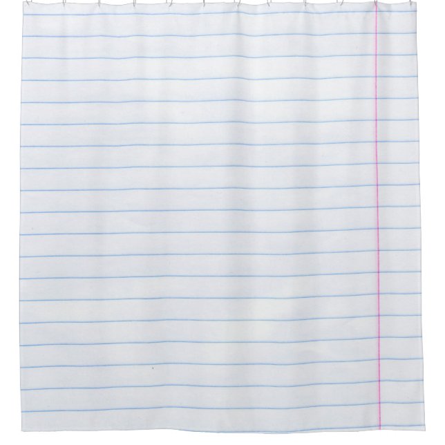 Rideaux De Douche Lignes de texture papier pour ordinateur portable (Devant)