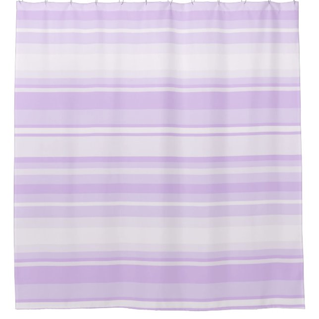 Rideaux De Douche Lilac rayures (Devant)