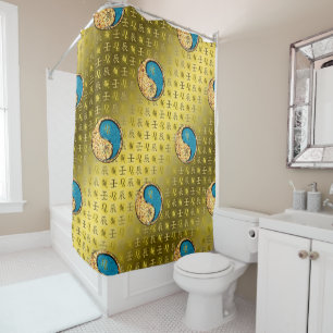 Rideaux De Douche Lion & Dragon d'eau