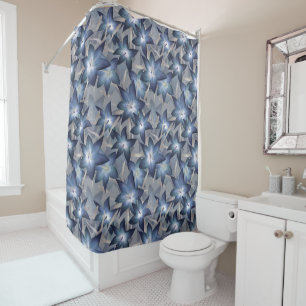 Rideaux De Douche Lis bleus