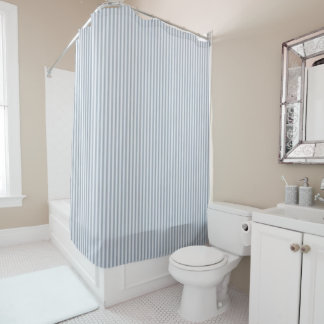 Rideaux De Douche Littoral Bleu Frais