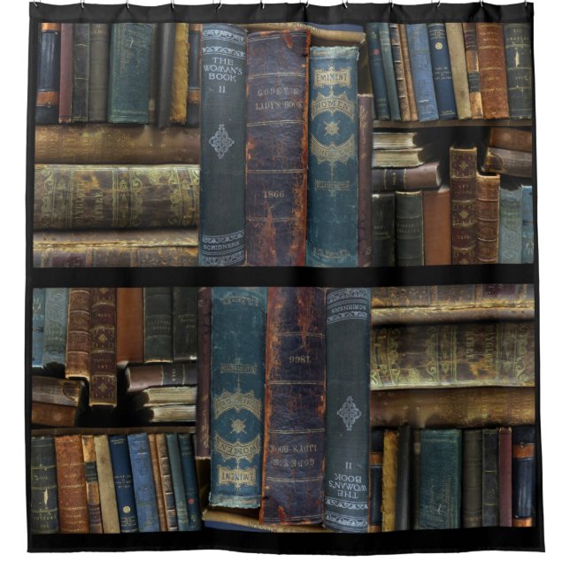 Rideaux De Douche Livresque (Devant)