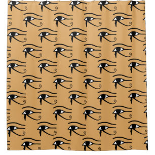 Rideaux De Douche L'oeil de Horus Motif