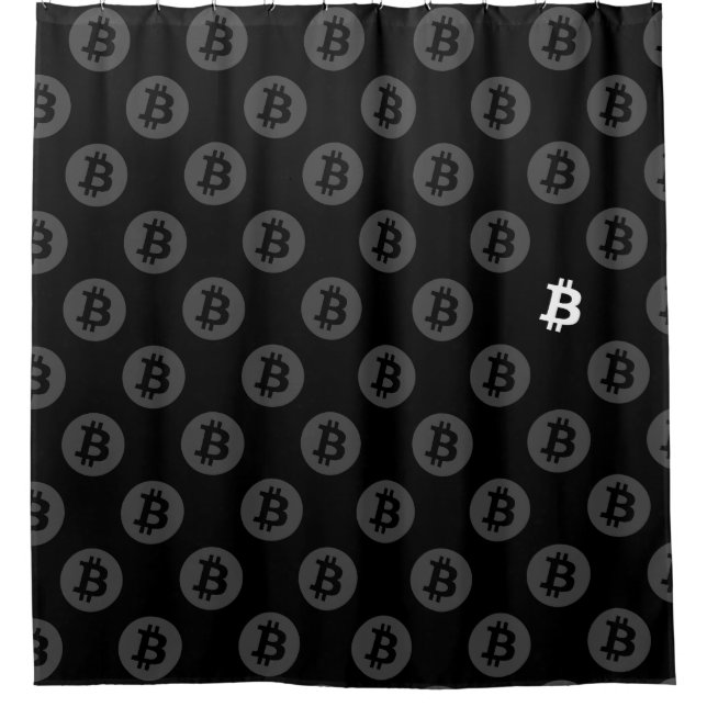 Rideaux De Douche Logo Bitcoin (Devant)