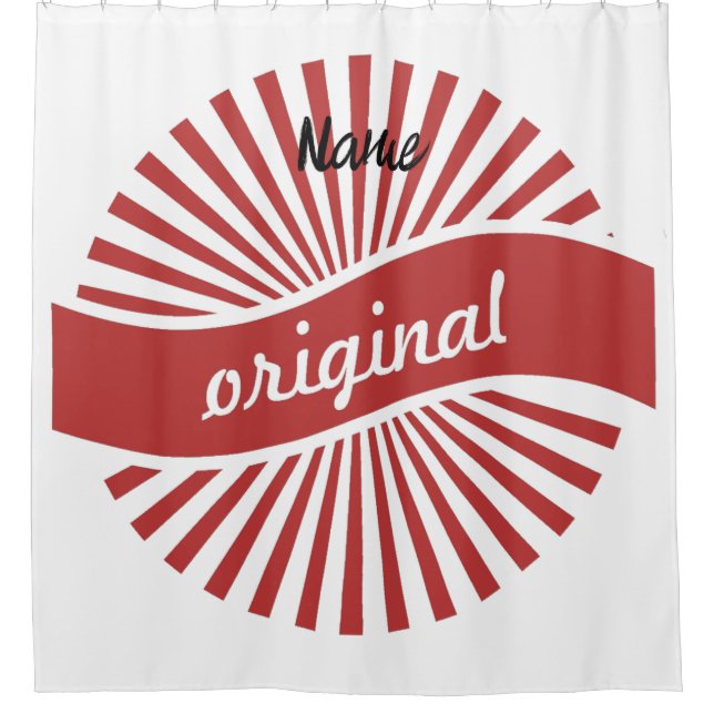 Rideaux De Douche Logo des signes originaux Thunder_Cove (Devant)