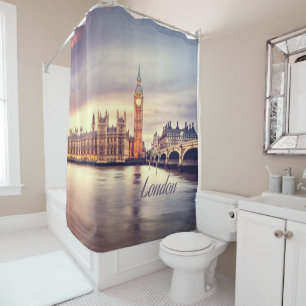Rideaux De Douche Londres Big Ben