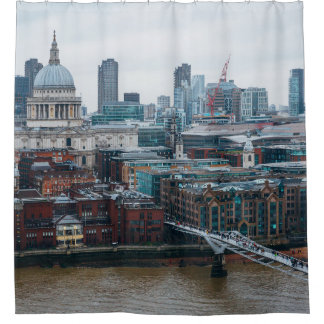 Rideaux De Douche Londres Skyline : St. Paul's Aerial View