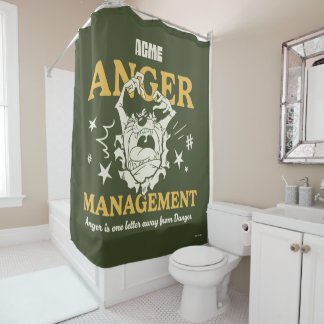 Rideaux De Douche LOONEY TUNES™ Gestion de la colère de |TAZ™ ACME