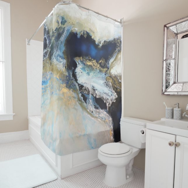 Rideaux De Douche Los Mares (En situation)