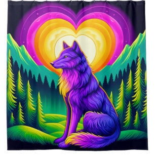 Rideaux De Douche Loup