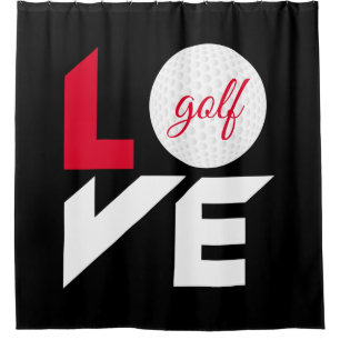 Rideaux De Douche Love golf