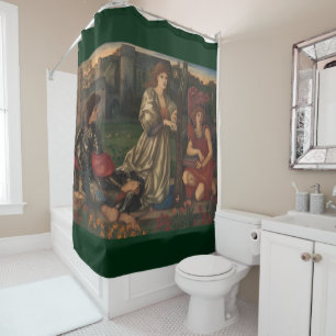 Rideaux De Douche "Love Song" Edward Burne-Jones PréRaphaelite art