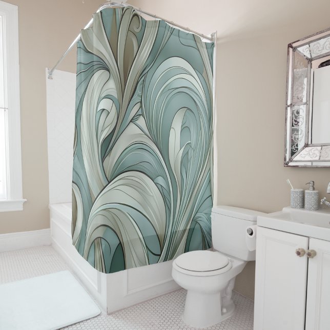 Rideaux De Douche Lunes déclinantes (Waning Moons Shower Curtain
)