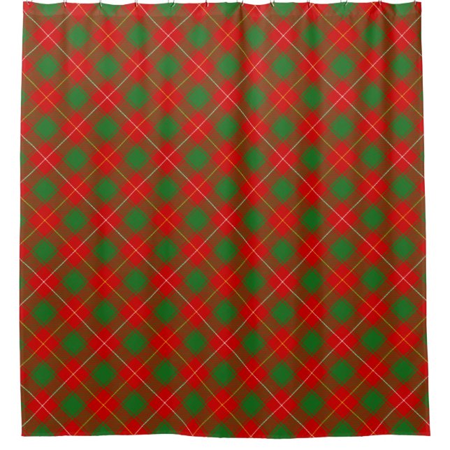 Rideaux De Douche MacPhie Macfie Clan écossais Tartan Plaid (Devant)