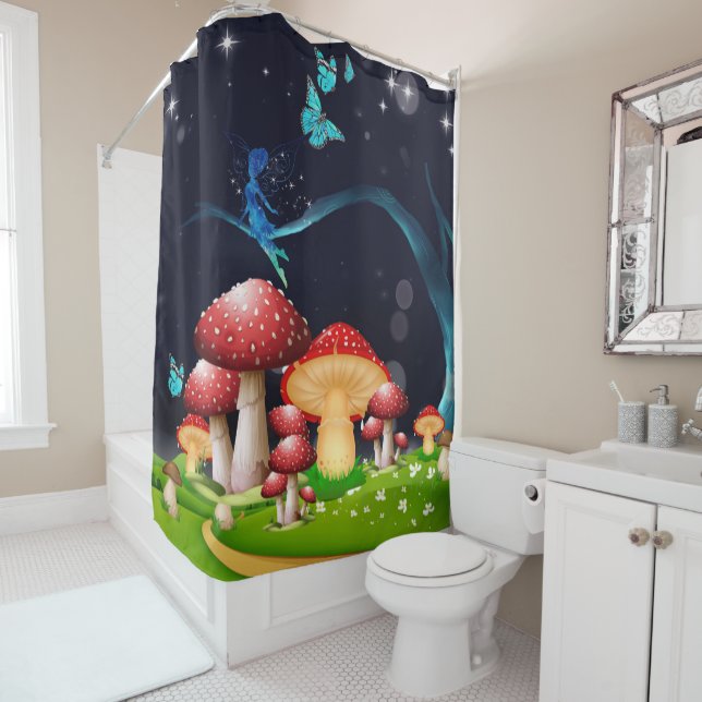 Rideaux De Douche Magic Fairyland Fairytale