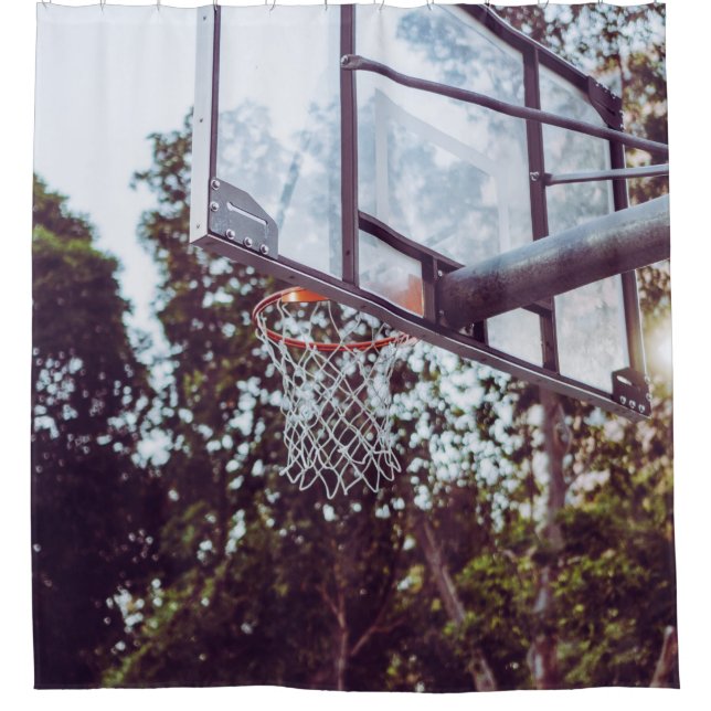 Rideaux De Douche Magnifique Basket-Ball (Devant)
