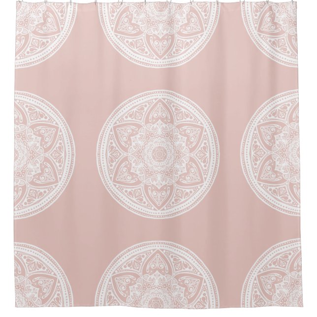 Rideaux De Douche Mandala Mallow (Devant)