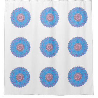 Rideaux De Douche Mandala Print