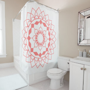 Rideaux De Douche Mandala simple