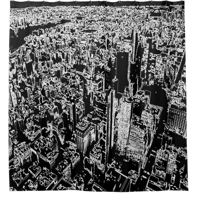 Rideaux De Douche Manhattan (Devant)