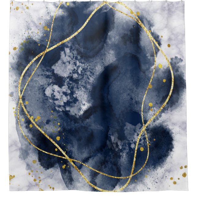 Rideaux De Douche Marbré (Devant)