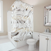 Marbre noir argent liquide #1