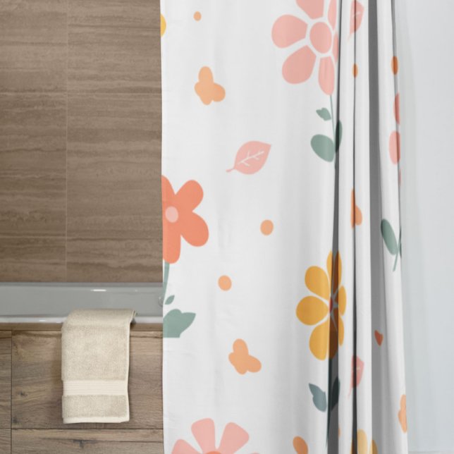 Rideaux De Douche Marguerites de printemps  (Créateur téléchargé)