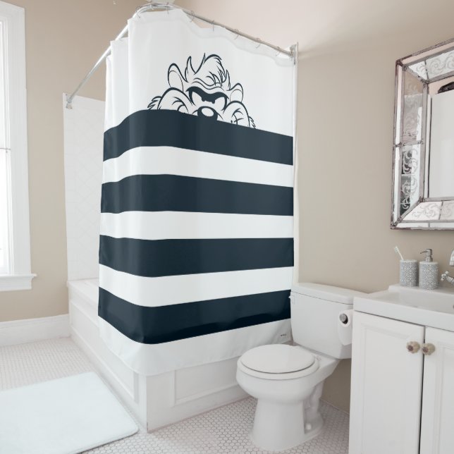 Rideaux De Douche Masquage TAZ™ Dans Les Tracées (En situation)