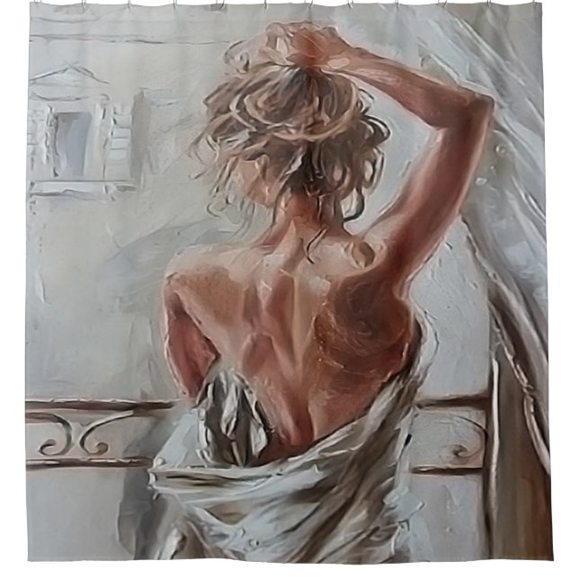 Rideaux De Douche Mediterranean Breeze (Devant)