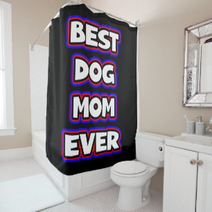 Rideaux De Douche Meilleure maman de chien jamais