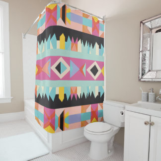Rideaux De Douche Mélange Motif couleur